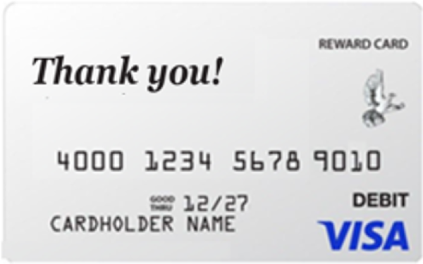 Thank You Rewards Prepaid Card